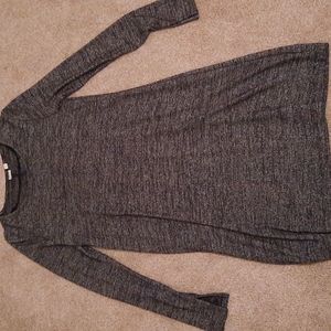 Grey shimmery dress